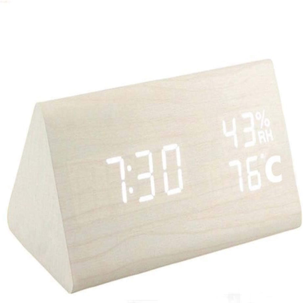 LED Clock With Voice Control – Modern Design And Smart Functionality