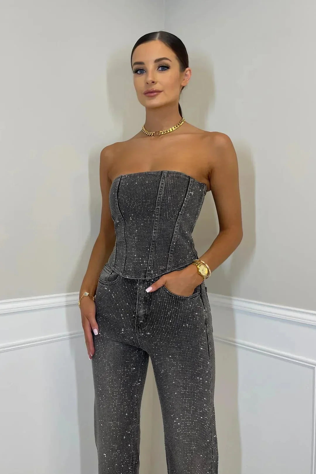 Ginia | Hosszú Bustier Kombináció – Glamour És Különlegesség