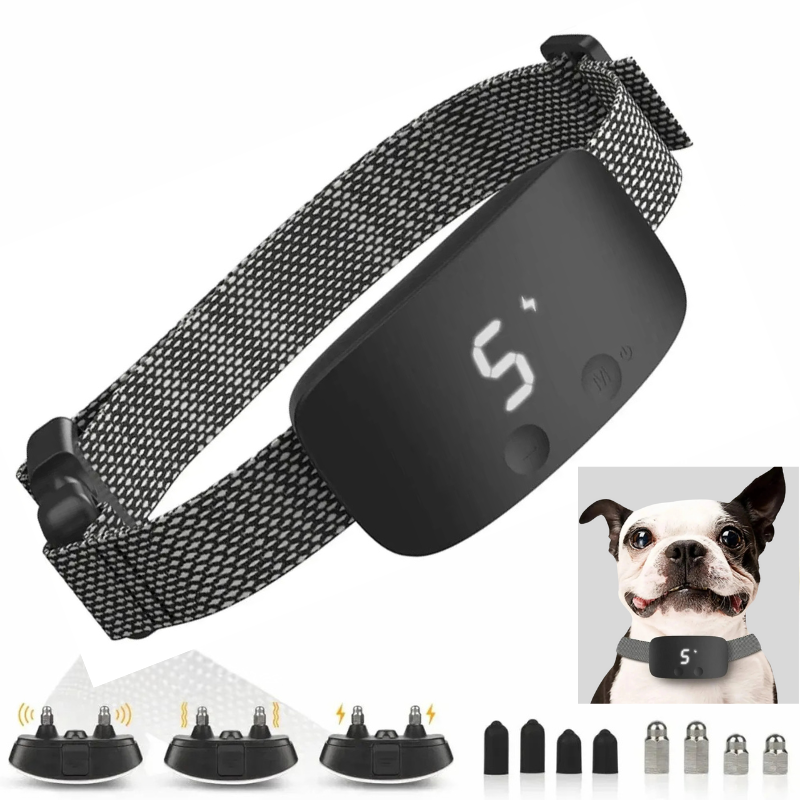 Anti-Bark Collar for Dogs – Rechargeable and Waterproof