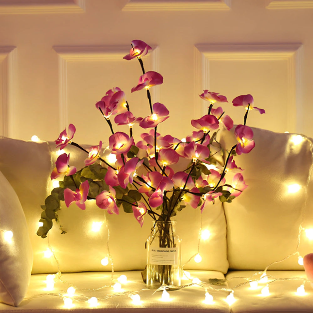 Decoración Lumínica LED – Ambiente Cálido y Elegante