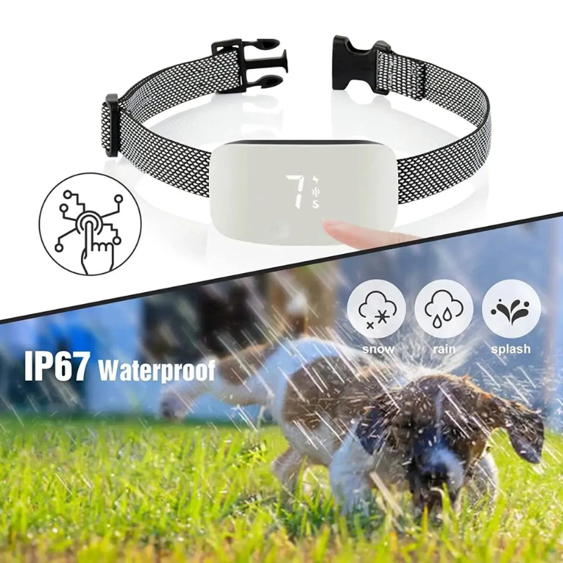 Anti-Bark Collar for Dogs – Rechargeable and Waterproof