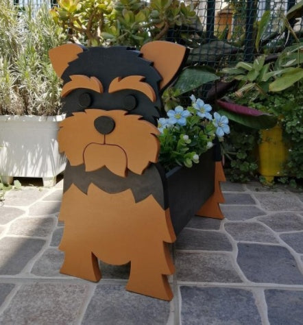 Original Blomsterkrukke — Hund Form