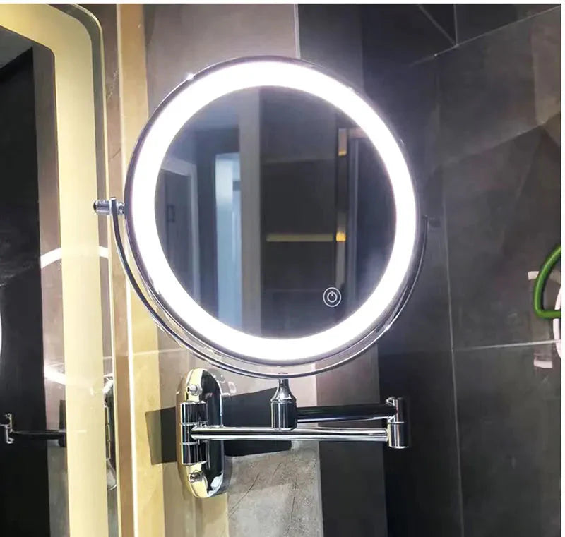 Make-up Spiegel – LED-Beleuchtung, Vergrößerungseffekt und kabellos