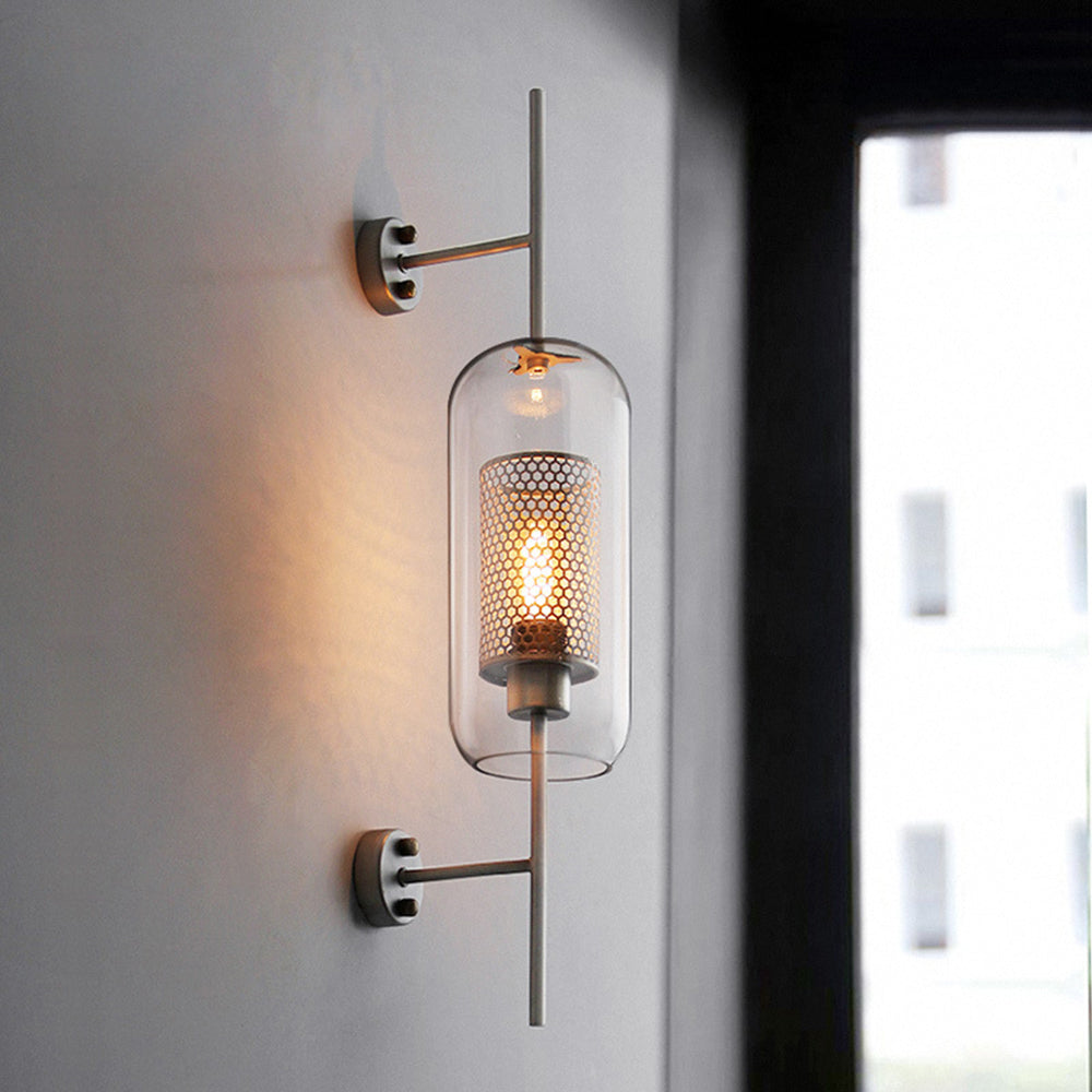 Industriell geometrisk vegglampe - stil og modernitet