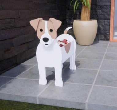 Original Blomsterkrukke — Hund Form