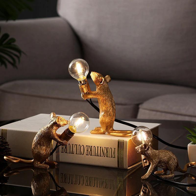 Mouse Table Lamp – Original Decoration and Trendy Lighting