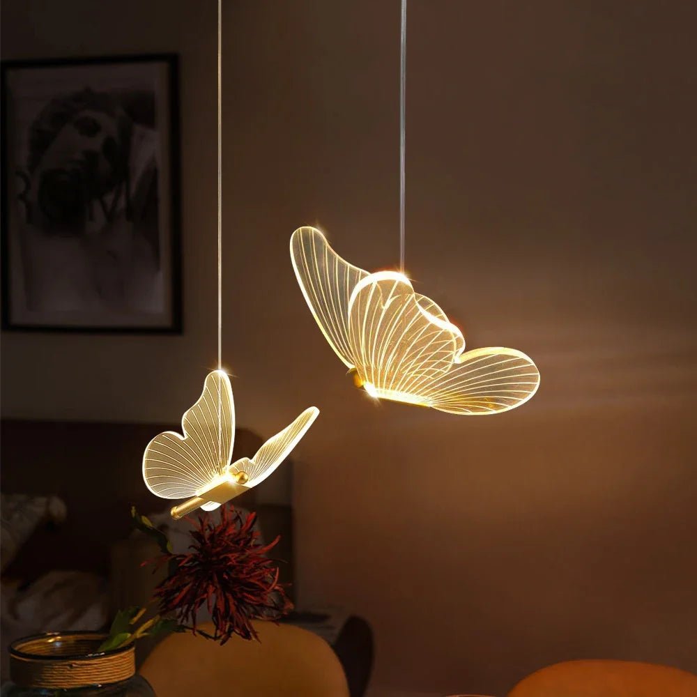 Lampe Suspendue Papillon – Élégance Et Originalité