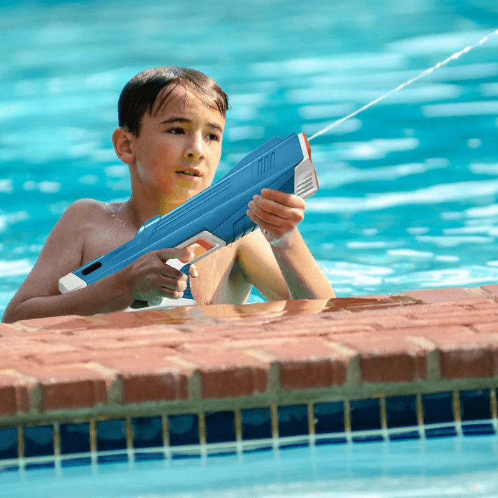 Elektryczny pistolet na wodę - automatyczne ładowanie i silne rozpylanie