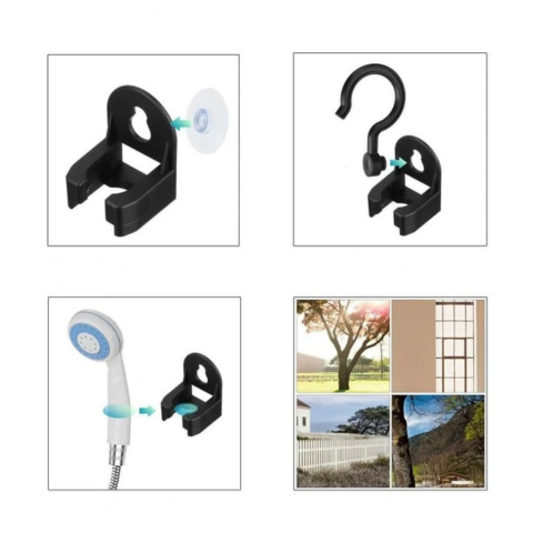 Ducha portátil para exteriores - Recargable por USB