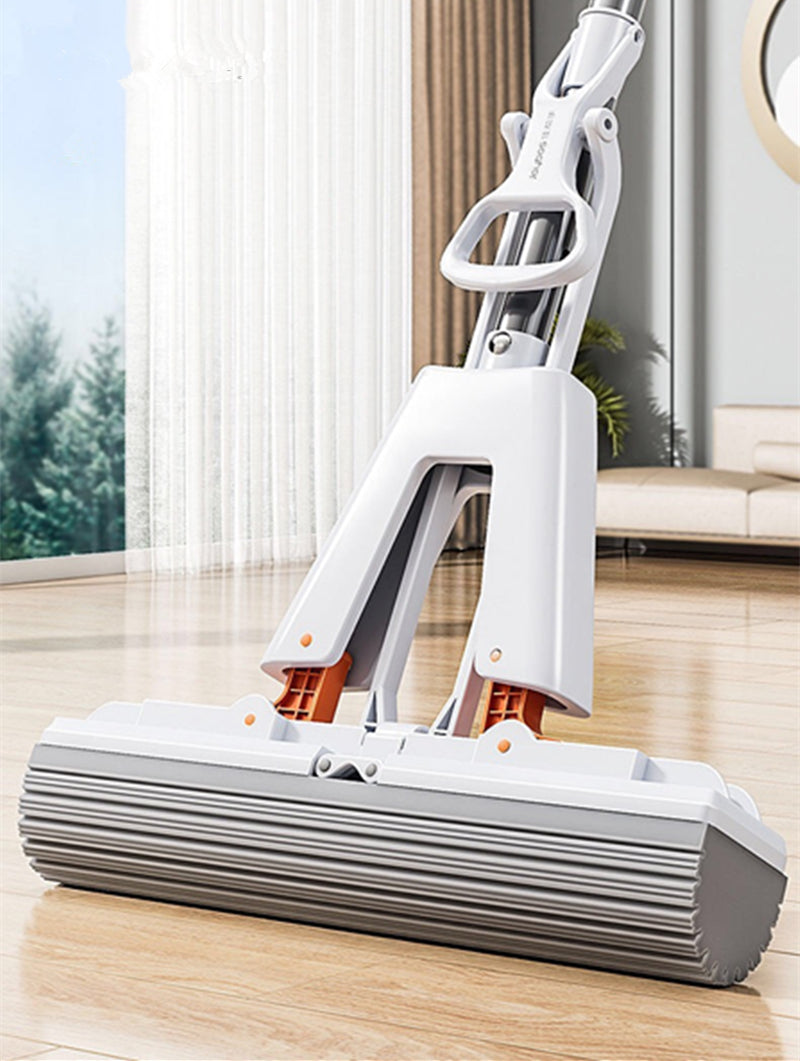Mopă Ultra-Absorbantă cu Spumă – Stoarcere Automată și Practică