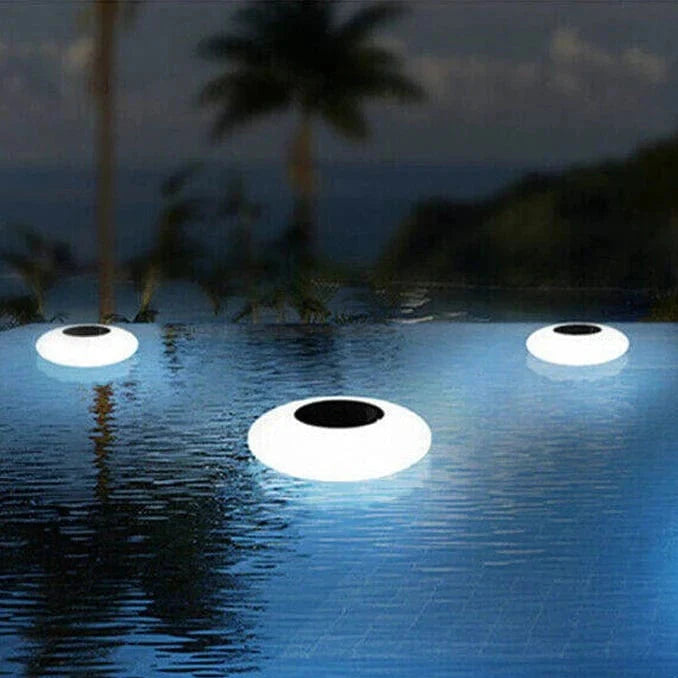 Lâmpada Solar Flutuante – Iluminação LED Multicolorida