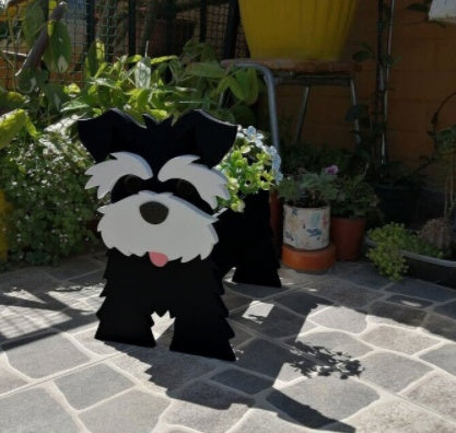 Original Blomsterkrukke — Hund Form