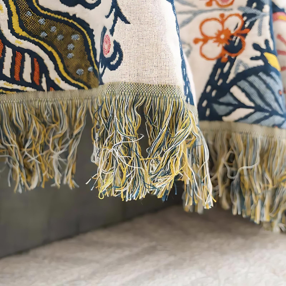 Copertura Artistica Stile Rustico A Fiori