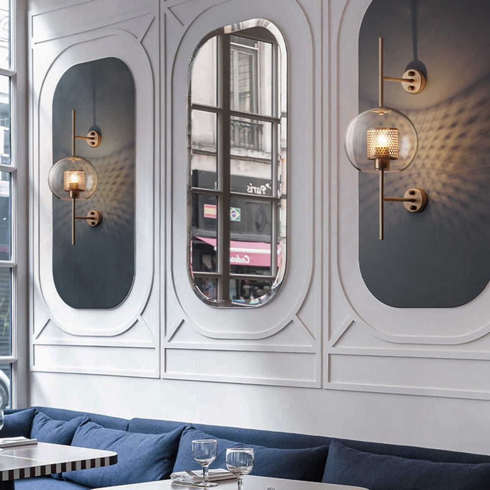 Industriell geometrisk vegglampe - stil og modernitet