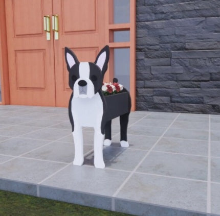 Original Blomsterkrukke — Hund Form