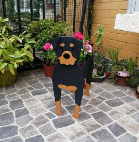 Original Blomsterkrukke — Hund Form
