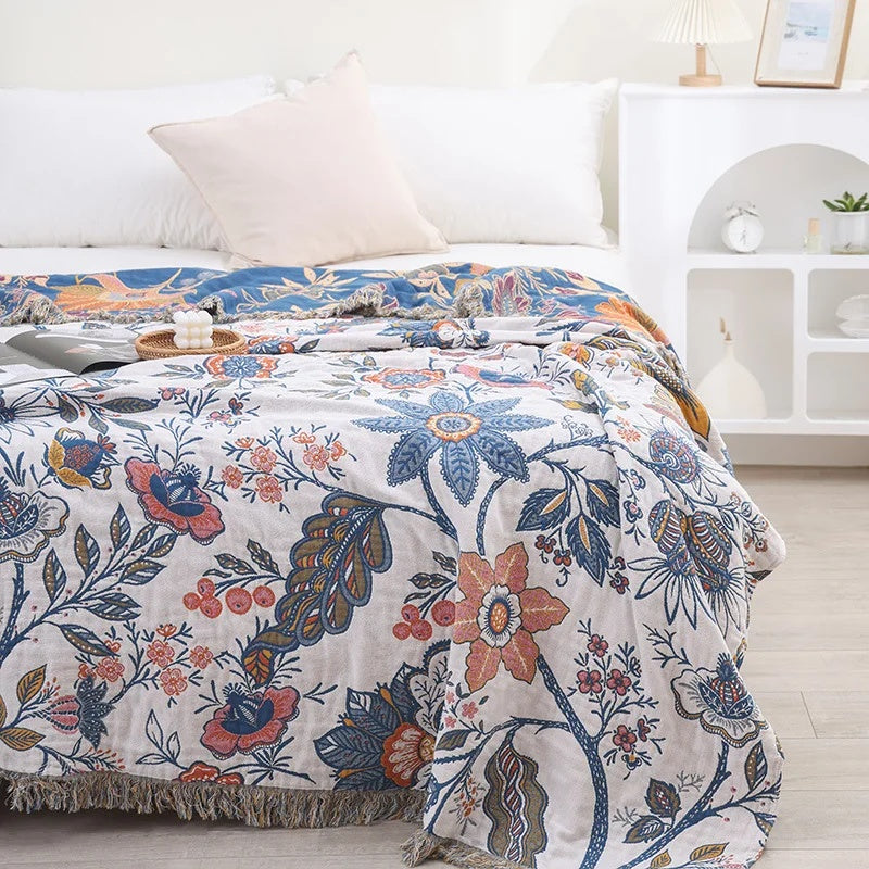 Copertura Artistica Stile Rustico A Fiori