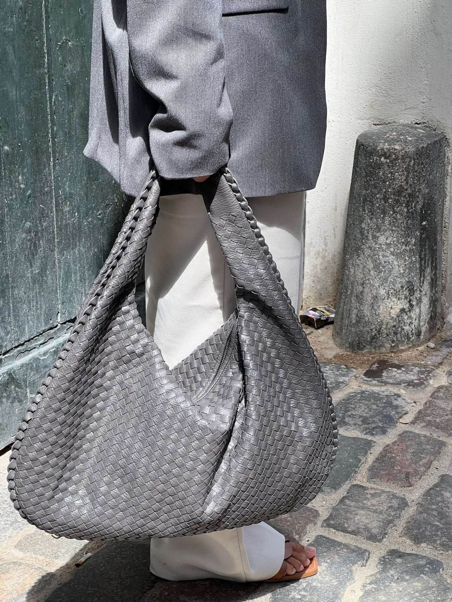Josiane | Håndtaske i Flet – Håndværksmæssig Elegance Og Tidless Charme