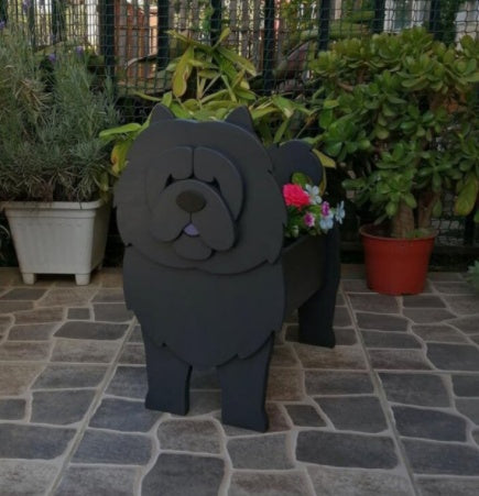 Original Blomsterkrukke — Hund Form