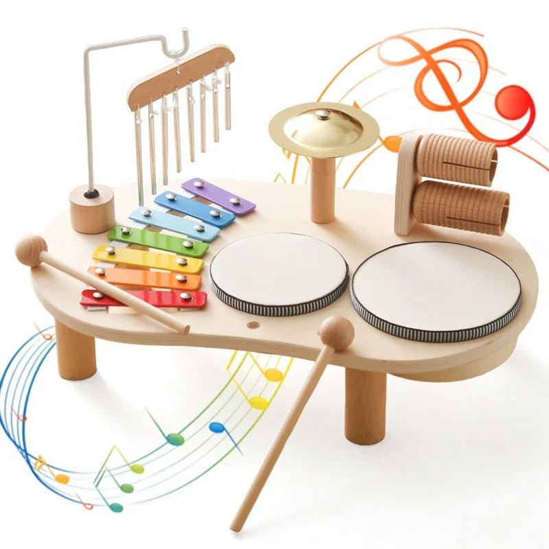 Instruments De Musique – Jeu D’Éveil Pour Tout-Petits