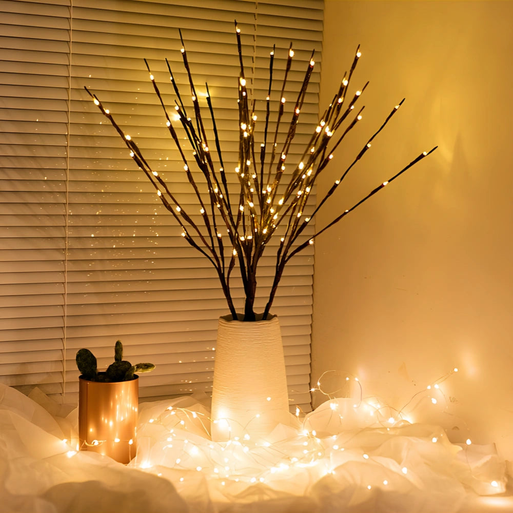 Decoración Lumínica LED – Ambiente Cálido y Elegante