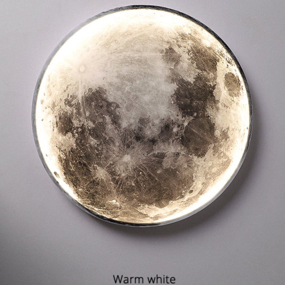Lampada da Parete 3D LED – Luna Per Un'Atmosfera Unica