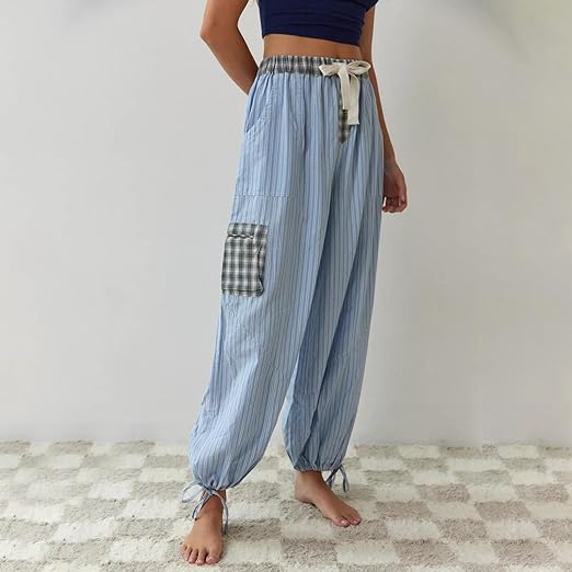 Charlotte | Pyjama Confort Chic À Rayures Et Carreaux