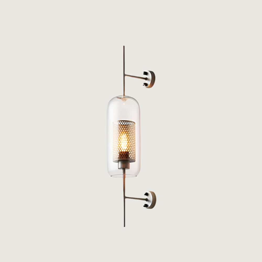 Industriell geometrisk vegglampe - stil og modernitet