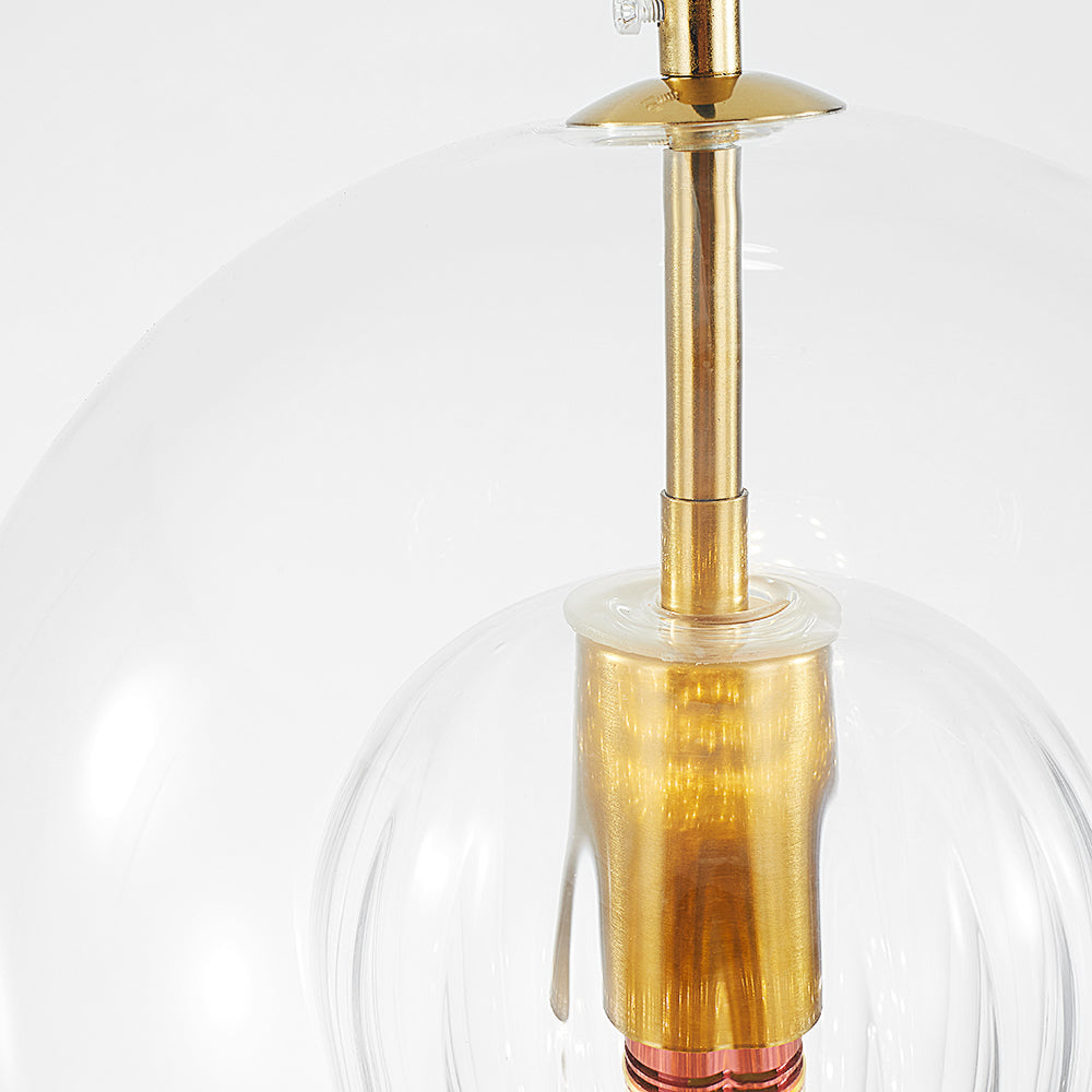 Lámpara Colgante De Vidrio Elegante Y Cálida – Estilo Y Refinamiento 