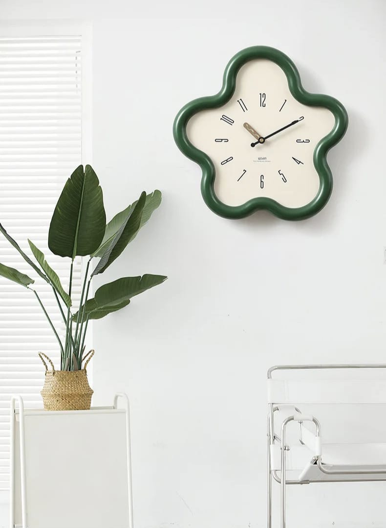 Ceas de perete pendul floare 3D – Eleganță decorativă și stil modern 