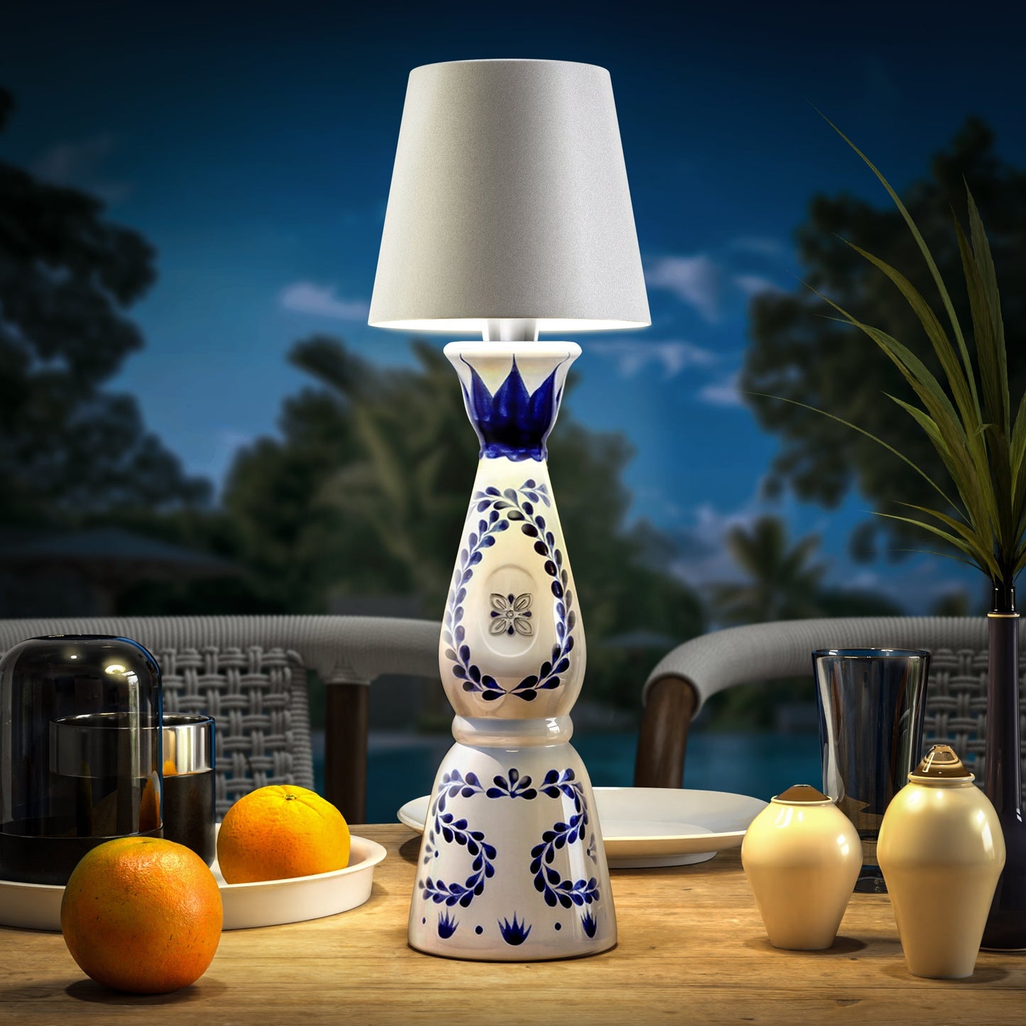Lámpara LED recargable – Transforme sus botellas en luminarias 