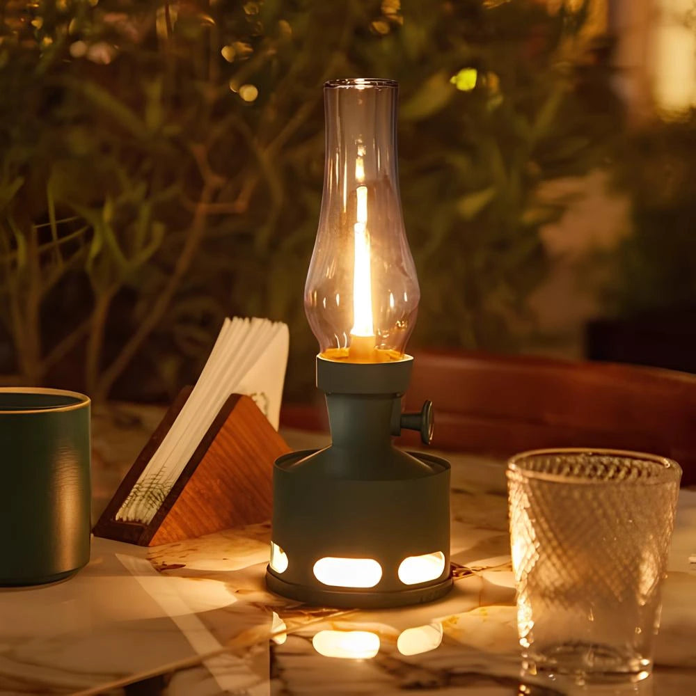 Retro Stílusú LED Lámpa – Elegáns Dekoratív Világítás 