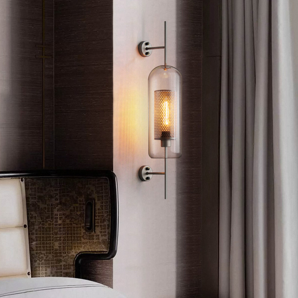 Industriell geometrisk vegglampe - stil og modernitet