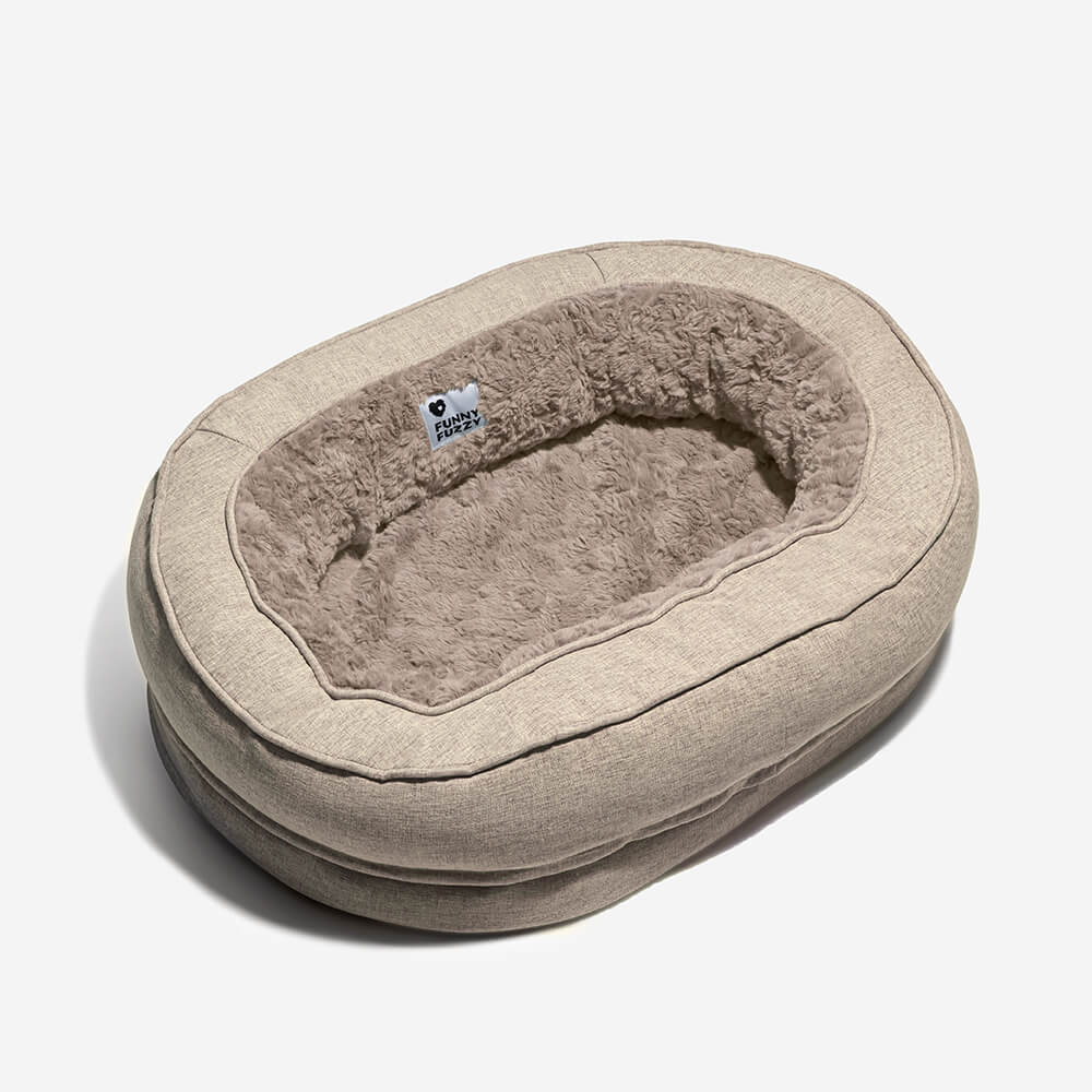 Letto a forma di ciambella per cani – Comfort e dolcezza 