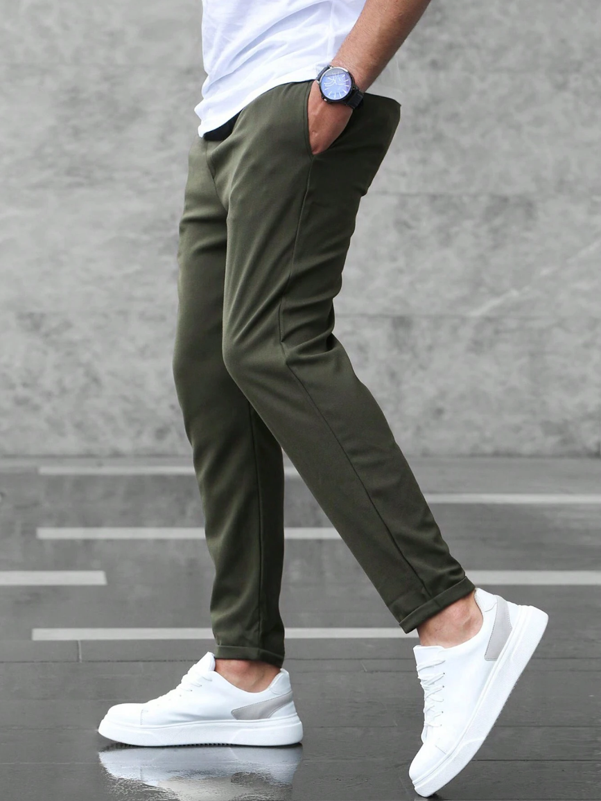 Gyan | Pantalon Casual Homme – Simplicité Et Polyvalence