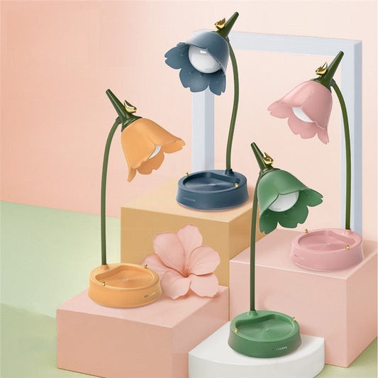 Lampada da Scrivania Fiore – Eleganza e Luce Morbida 