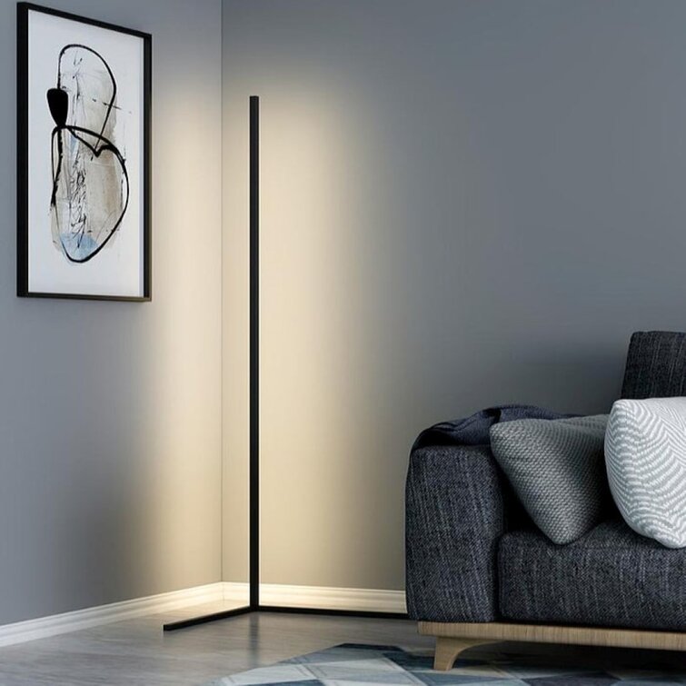 Lâmpada de Ângulo LED – Iluminação de Ambiente e Design Minimalista 