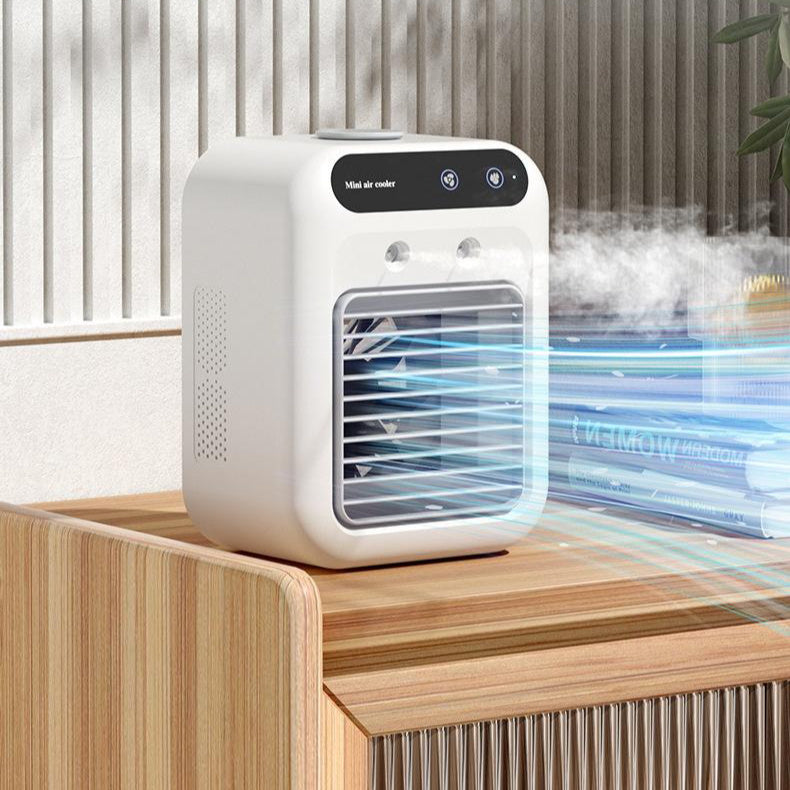 Ventilator de răcire a aerului portabil – design mini și confort termic 