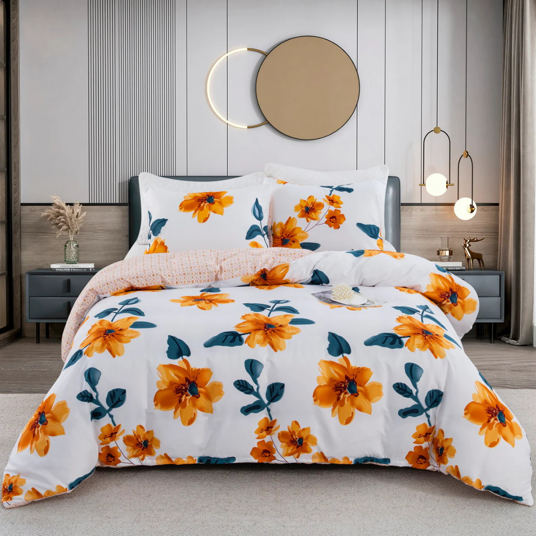 Set de lenjerie de pat elegant – Stil și confort în fiecare zi 