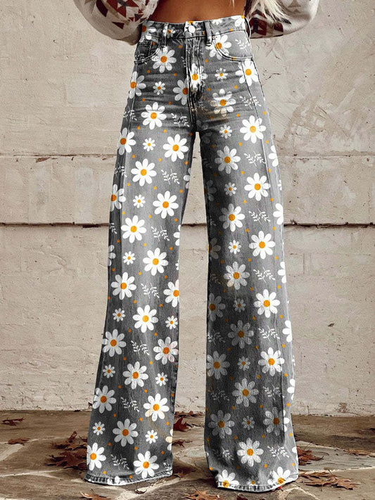 Carine | Fargerik Bukse – Moderne Komfort Og Trendy Snitt 