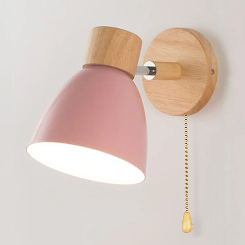 Lámpara de Pared Moderna – Estilo Minimalista y Toque Natural 