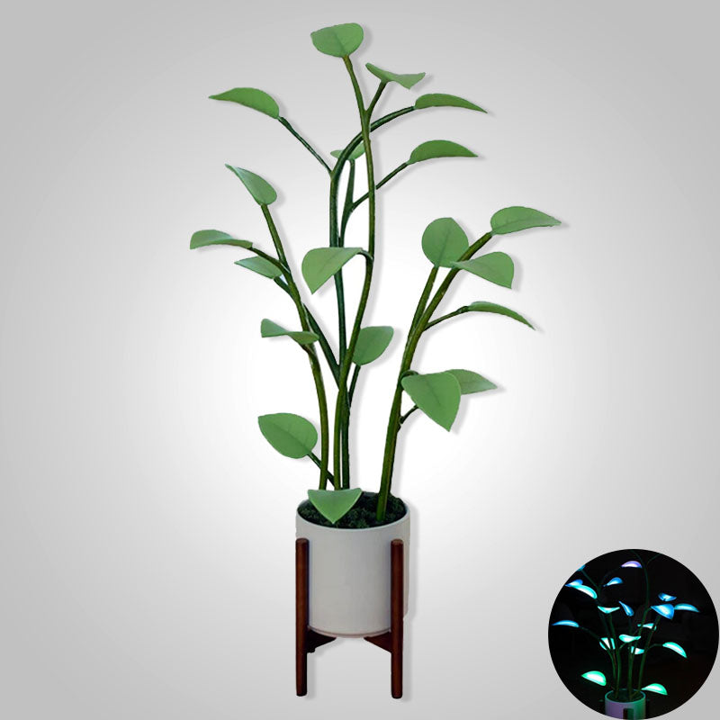植物の形をした魔法のLEDランプ – 自然で魅力的な雰囲気 