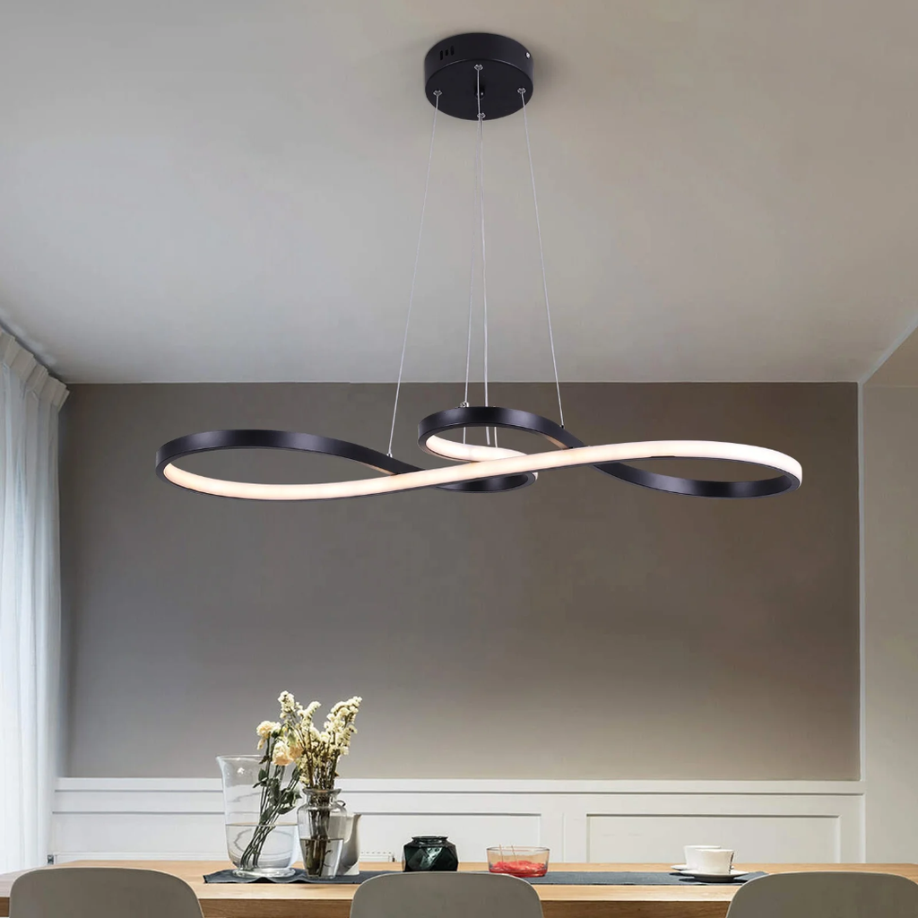 Moderne LED Hanglamp Met Ringen – Elegante En Futuristische Ontwerp 