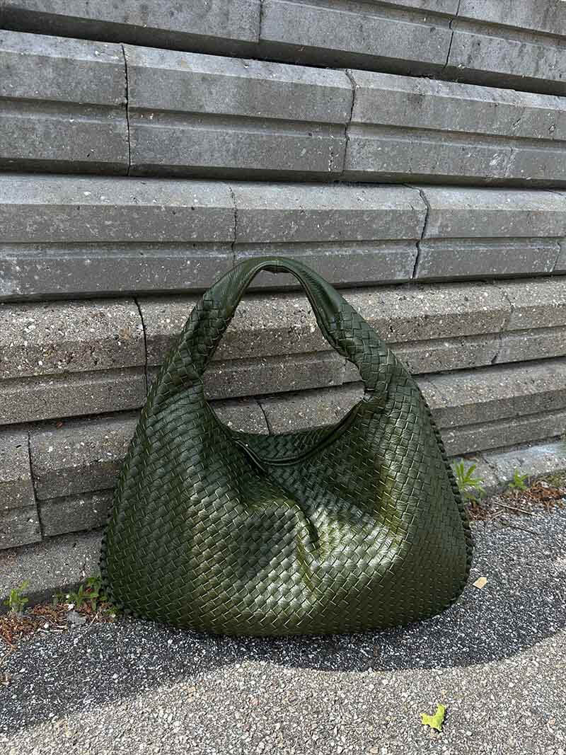 Josiane | Håndtaske i Flet – Håndværksmæssig Elegance Og Tidless Charme 