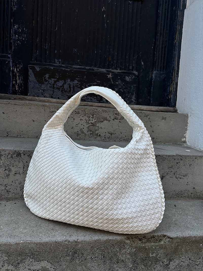 Josiane | Håndtaske i Flet – Håndværksmæssig Elegance Og Tidless Charme 