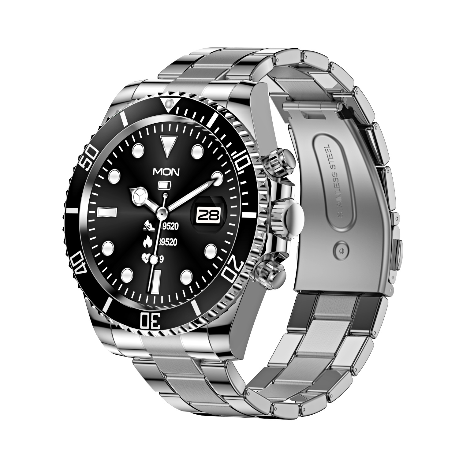 Reloj Conectado Robusto – Resistente a los Golpes y al Agua 