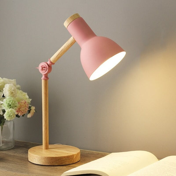 LED-Schreibtischlampe – Natürlicher Stil und nordisches Design 