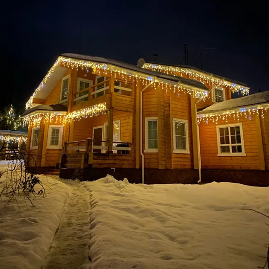 Ljusgardin LED Utomhus – Magisk och Strålande Atmosfär 