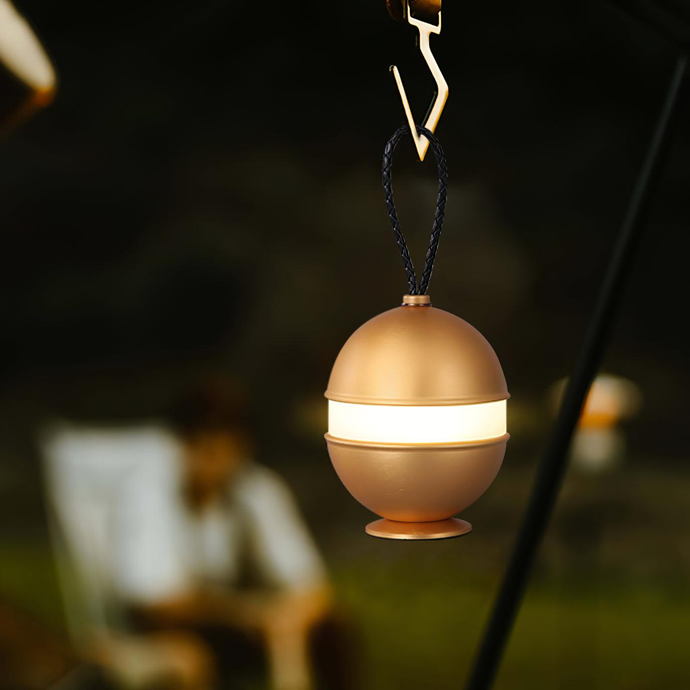 Candeeiro de esfera recarregável - Design chique e luz relaxante