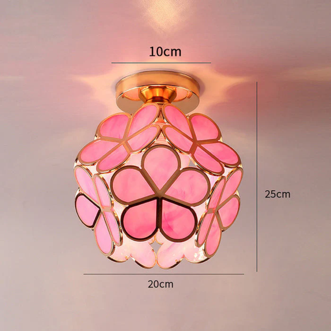 Taklampa i Form av Blomma – Delikat och Modern Design 